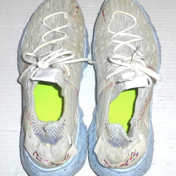 Nike Space Hippie 04 Grey Rainbow Men's Sneakers Shoes Size: 10.5 CZ6398-102 - Picture 11 of 12